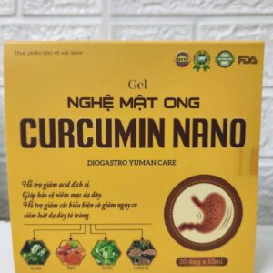 Gel nghệ mật ong Curcumin Nano Gastro Yuman Care